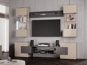 Гостиная Фэнтези (кашемир/графит) в Эльдикане - ehldikan.mebel-nsk.ru | фото