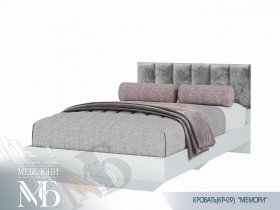 Кровать 1,2м Мемори КР-09 в Эльдикане - ehldikan.mebel-nsk.ru | фото