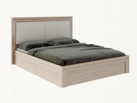Кровать двуспальная с подъем. мех. 1,6м  Глэдис М32 в Эльдикане - ehldikan.mebel-nsk.ru | фото