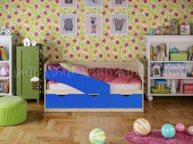 Кровать детская Бабочки 2,0 м в Эльдикане - ehldikan.mebel-nsk.ru | фото