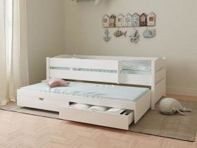 Кровать двухуровневая с ящиками «Лапландия» в Эльдикане - ehldikan.mebel-nsk.ru | фото