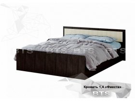 Кровать двуспальная 1,4м Фиеста (BTS) в Эльдикане - ehldikan.mebel-nsk.ru | фото
