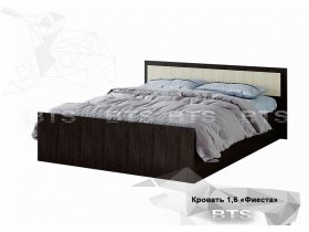 Кровать двуспальная 1,6м LIGHT Фиеста (BTS) в Эльдикане - ehldikan.mebel-nsk.ru | фото