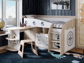Кровать комбинированная «Немо» в Эльдикане - ehldikan.mebel-nsk.ru | фото