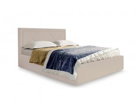 Кровать мягкая 1,6 Сиеста стандарт, вар.2 в Эльдикане - ehldikan.mebel-nsk.ru | фото
