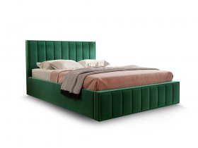 Кровать мягкая 1,6 Вена стандарт, вар.1 в Эльдикане - ehldikan.mebel-nsk.ru | фото