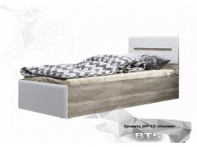 Кровать односпальная Наоми КР-12 в Эльдикане - ehldikan.mebel-nsk.ru | фото
