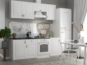 Кухонный гарнитур Гранд (белый) в Эльдикане - ehldikan.mebel-nsk.ru | фото