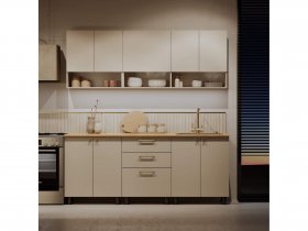 Кухонный гарнитур Орма 2,0м в Эльдикане - ehldikan.mebel-nsk.ru | фото