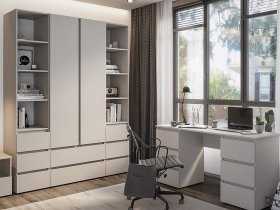 Модульная детская Люмо (кашемир) в Эльдикане - ehldikan.mebel-nsk.ru | фото