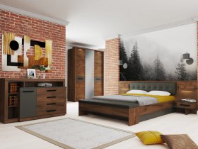 Модульная спальня Глазго в Эльдикане - ehldikan.mebel-nsk.ru | фото