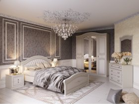 Модульная спальня Николь (Мебельград) в Эльдикане - ehldikan.mebel-nsk.ru | фото