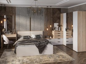 Модульная спальня Норд в Эльдикане - ehldikan.mebel-nsk.ru | фото