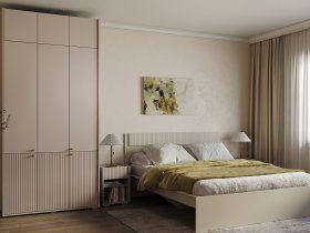 Модульная спальня Орма (МДФ) в Эльдикане - ehldikan.mebel-nsk.ru | фото
