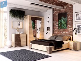 Модульная спальня Санремо в Эльдикане - ehldikan.mebel-nsk.ru | фото