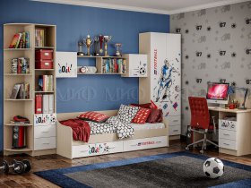 Модульная спальня Вега NEW Boy в Эльдикане - ehldikan.mebel-nsk.ru | фото
