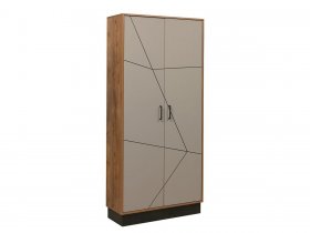 Шкаф двухстворчатый комбинированный для одежды Гамма  54.14 в Эльдикане - ehldikan.mebel-nsk.ru | фото
