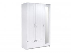Шкаф комби 3 двери и 1 ящик Сириус в Эльдикане - ehldikan.mebel-nsk.ru | фото