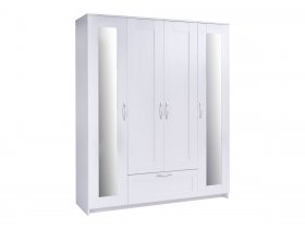 Шкаф комби 4 двери и 1 ящик Сириус в Эльдикане - ehldikan.mebel-nsk.ru | фото