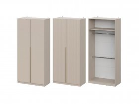 Шкаф ШК-100 Эккервуд (меланж) в Эльдикане - ehldikan.mebel-nsk.ru | фото