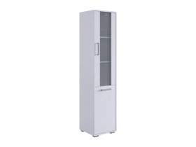 Стеллаж Лайт-2 (белый/белый) в Эльдикане - ehldikan.mebel-nsk.ru | фото