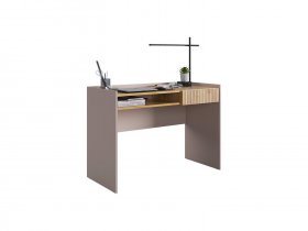 Стол 2 Доминика (кашемир/дуб крафт золотой) в Эльдикане - ehldikan.mebel-nsk.ru | фото
