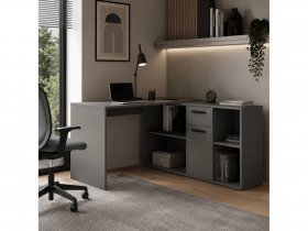 Стол письменный Лайт 03.245 (темно-серый) в Эльдикане - ehldikan.mebel-nsk.ru | фото