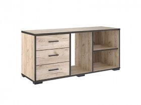 Тумба 1200 Тм075.0 Гермес лофт (дуб крафт серый) в Эльдикане - ehldikan.mebel-nsk.ru | фото