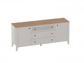 Тумба 2двери 3ящ. Валенсия (гостиная) в Эльдикане - ehldikan.mebel-nsk.ru | фото
